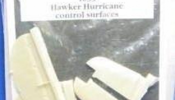 1/48 Hawker Hurricane control surfaces