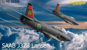 SAAB J32B Lansen fighter 1/48 - Tarangus