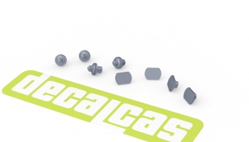 Brake disc bobbins - Type 1 1/12 - Decalcas