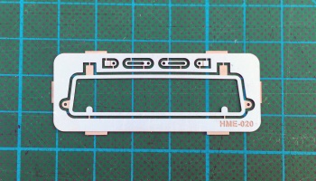 Pickup Safari style rear window frame 1:24 - Highlight Model Studio