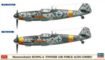Messerschmitt Bf109G-6 Finnish 1/72 - Hasegawa