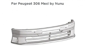 Peugeot 306 Maxi Evo II 1:24 - Decalcas