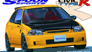 Spoon Civic Type R (EK9) 1:24 - Fujimi