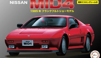 Nissan MID4 w/Window Frame Masking 1/24 - Fujimi
