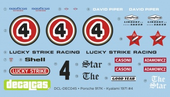 Porsche 917K David Piper Team 1:24 - Decalcas