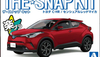 The Snap Kit Toyota C-HR Sensual Red Mica 1/32 - Aoshima