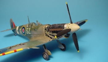 1/48 Spitfire Mk. IX detail engine set