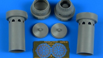 1/72 F-14A Tomcat exhaust nozzles - varided position for ACADEMY kit