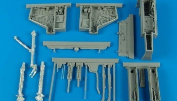 1/32 A-4E/F Skyhawk wheel bays & gun bays