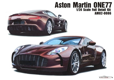 1/24 Aston Martin ONE77 (pre-order, předobjednávka) - Alpha Model