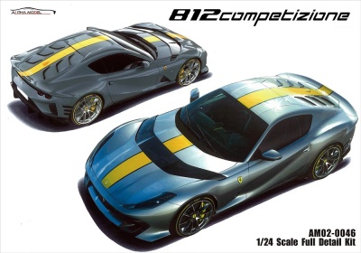1/24 Ferrari 812 Competizione (pre-order, předobjednávka) - Alpha Model