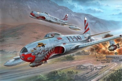 1/32 F-80C Over Korea – Special Hobby