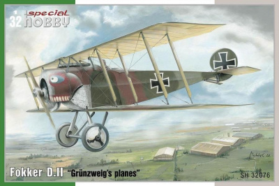 1/32 Fokker D.II Grünzweig`s Planes