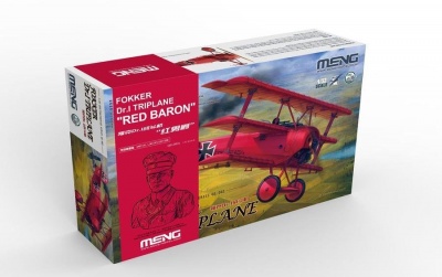 1/32 Fokker Dr.I Triplane "Red Baron" includes a 1/10 resin bust - Meng