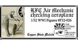 1/32 RFC Air Mechanic checking