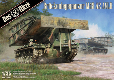 1/35 Brückenlegepanzer M48 A2 AVLB - Das Werk