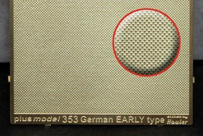 1/35 Engraved plate – German early