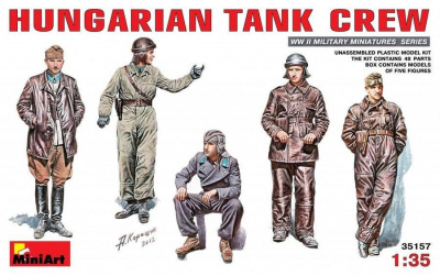 MiniArt Middle East Tank Crew 1960-70s 1/35 Scale Plastic Model Kit 