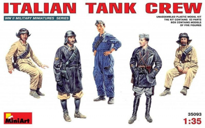 1/35 Italian Tank Crew