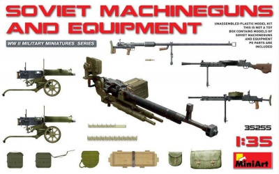 1/35 Soviet Machine guns & Equipment