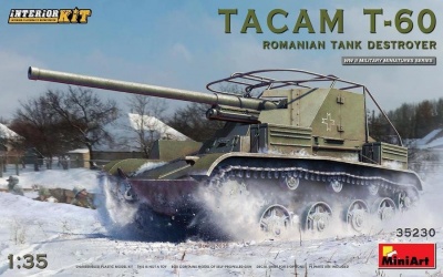 1/35 Tacam T-60 Romanian Tank Destroyer. Interior Kit