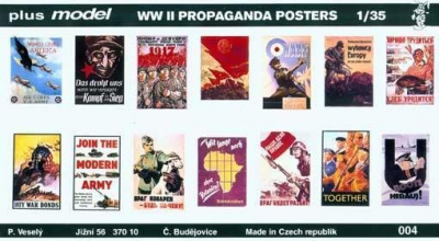 1/35 WW II. Propaganda Posters