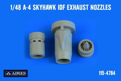 1/48 A-4 Skyhawk IDF exhaust nozzles for HOBBY BOSS kit