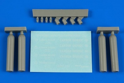 1/48 Compressed gas bottles - carbon dioxide