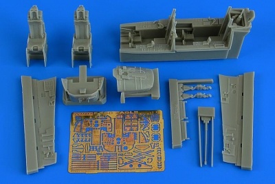 1/48 F-15D Eagle cockpit set (early v.) for GWH kit