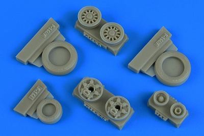1/48 F-16I Sufa weighted wheels (GY production)