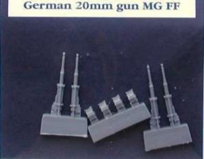 1/48 German 20mm guns MG FF