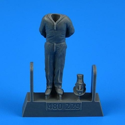 1/48 Krigsmarine WWII Ceremony - Sailor for German Submarine U-Boat Type VIIC for TRUMPETER kit