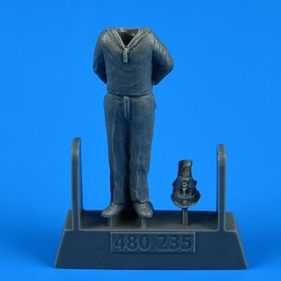 1/48 Krigsmarine WWII Ceremony - Sailor for German Submarine U-Boat Type VIIC for TRUMPETER kit