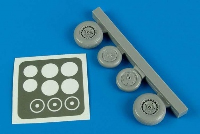 1/48 Me 262A wheels & paint masks
