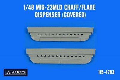 1/48 MiG-23MLD chaff/flare dispenser (covered) for TRUMPETER kit