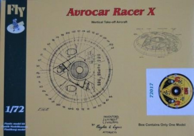 1/72 Avrocar Racer X DM