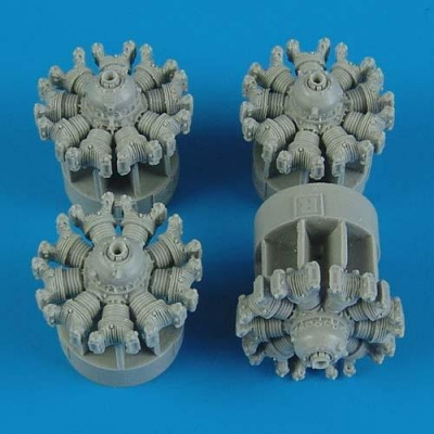 1/72 B-17G Flying Fortress engines