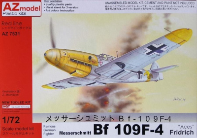 1/72 Bf 109F-4 Aces