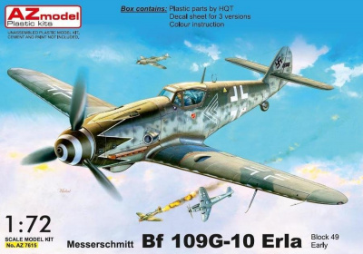 1/72 Bf 109G-10 Erla early, block49XX