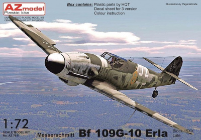 1/72 Bf 109G-10 Erla late, block 15XX