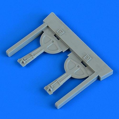 1/72 Bf 109G-6 undercarriage covers for TAMIYA kit