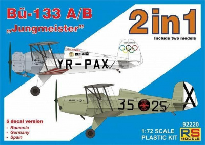 1/72 Bücker 133 A/B "Jungm." double kit