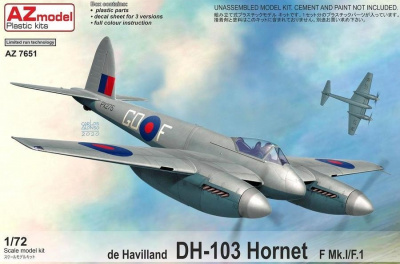 1/72 DH-103 Hornet F Mk.I/F.1