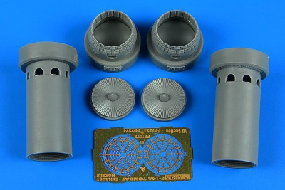 1/72 F-14A Tomcat exhaust nozzles - opened position for ACADEMY kit