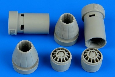 1/72 F/A-18E/F Super Hornet exhaust nozzles - clos