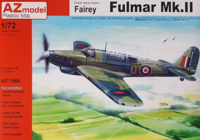 1/72 Fairey Fulmar Mk. II (ex Vista), PUR, etch