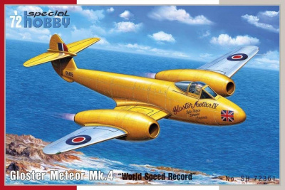 1/72 Gloster Meteor Mk.4 World Speed Record