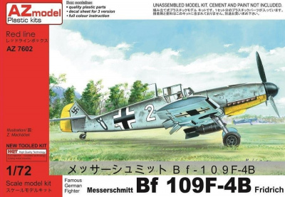 1/72 Messerschmitt Bf 109F-4B Bomber Fridrich