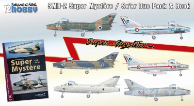 1/72 SMB-2 Super Mystere Duo Pack & Book