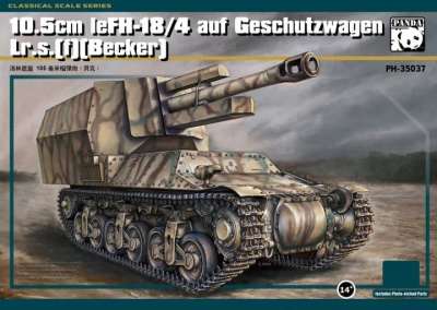 10,5 cm LeFH - 18/4 auf Geschutzwagen Lr.S.(f)(Becker) ( metal truck) 1/35 - Panda Hobby